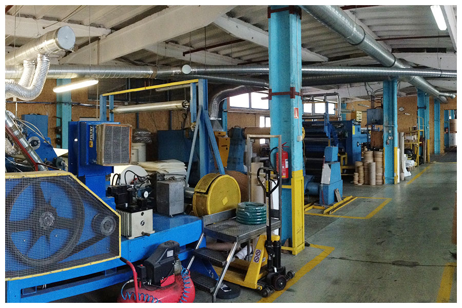 A full range of Machinery including Sheeters, Paper Roll Converters, and Guillotine.